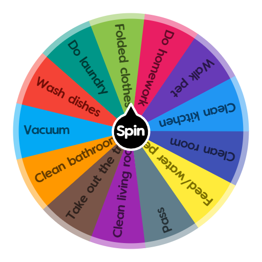 What Choir To Do Today Spin The Wheel App
