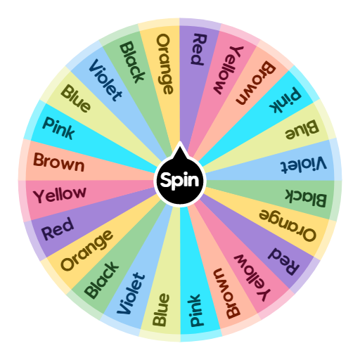 What color🌈 | Spin The Wheel App