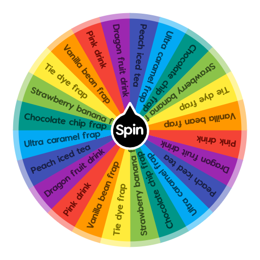 What Should I Drink  Spin the Wheel - Random Picker