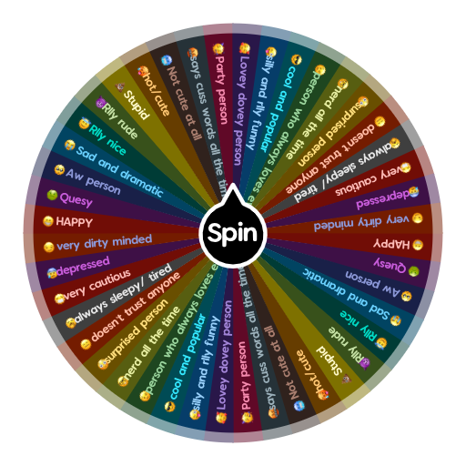 What emoji are u? 🙂 | Spin the Wheel - Random Picker