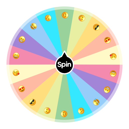 What emoji are you? Spin The Wheel App