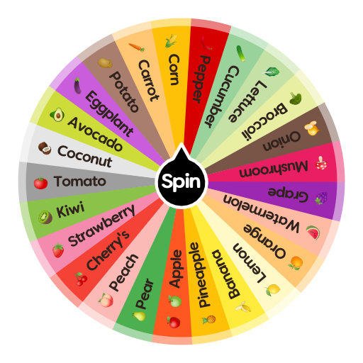 Food Wheel  Spin the Wheel - Random Picker