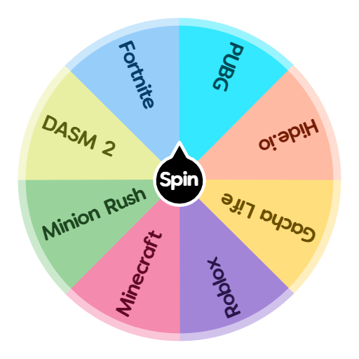 What Game To Play Spin The Wheel App - fortnite pubg roblox