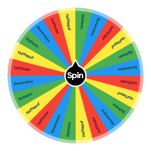 What house are you in? ( harry potter) Spin The Wheel App