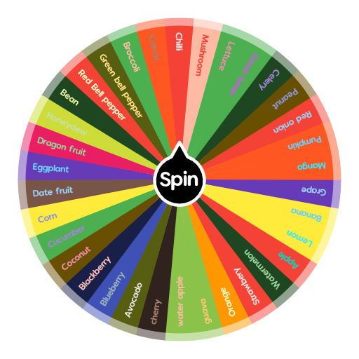 Whats Your Favorite Food ?  Spin the Wheel - Random Picker