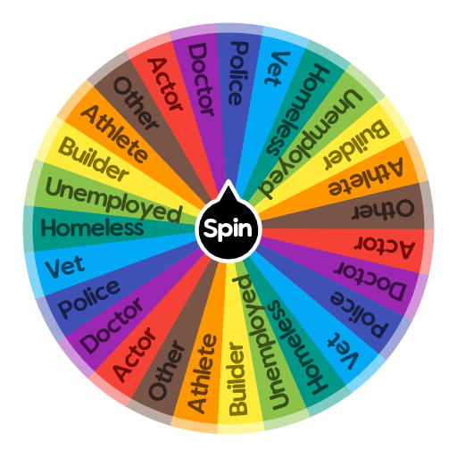 What job you will have | Spin The Wheel - Random Picker