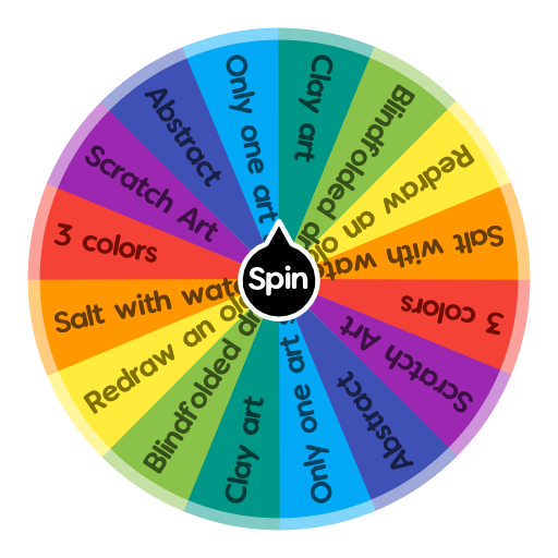 What kind of art should you do? Spin The Wheel App