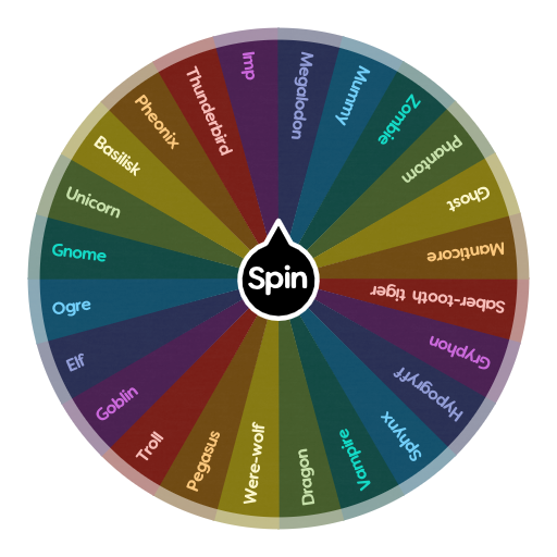 What mythical creatre are you?🦊🐯 | Spin the Wheel - Random Picker