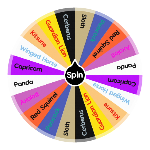 What pet should I pick? Spin The Wheel App