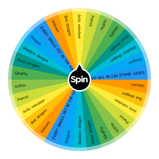 What Pet You Should Get In Roblox Adopt Me Super Unlucky With One Spin The Wheel App