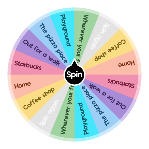 What place you should go to? | Spin The Wheel - Random Picker