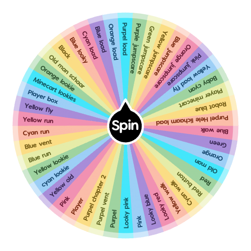 Which Rainbow Friends are You?  Spin the Wheel - Random Picker