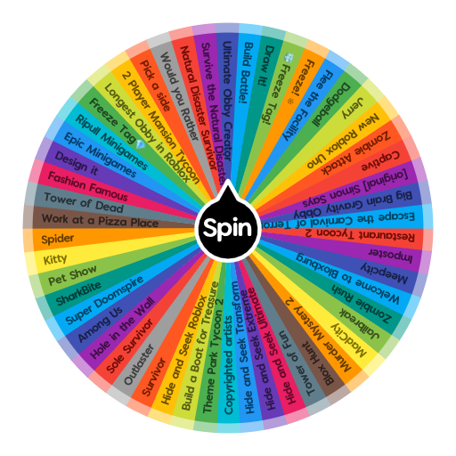 What Roblox Game Should I Play Spin The Wheel App - obby maker game in roblox
