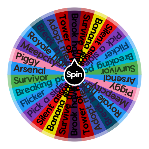 What To Play On Roblox  Spin the Wheel - Random Picker