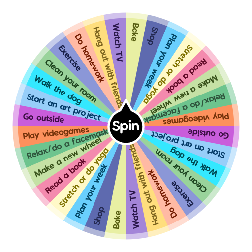 What Should I Do | Spin the Wheel - Random Picker