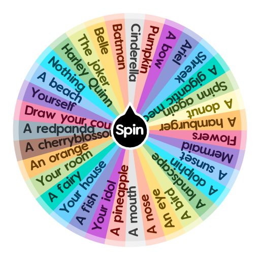 What should I draw | Spin The Wheel App