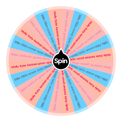 What Song Should I Do For The Talent Show Aka What Song Please Use This Spin The Wheel App