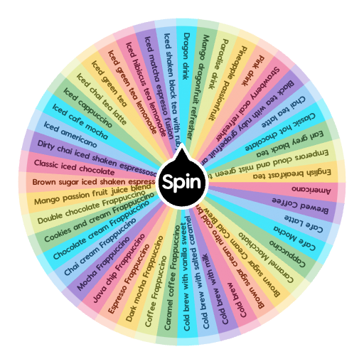 What Starbucks Drink Are You? | Spin the Wheel - Random Picker