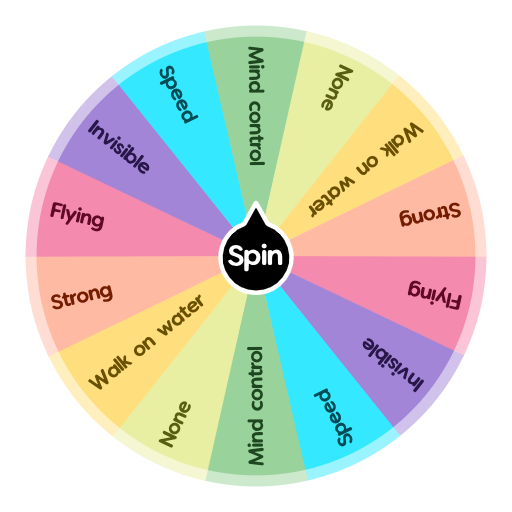 Superpowers!  Spin the Wheel - Random Picker