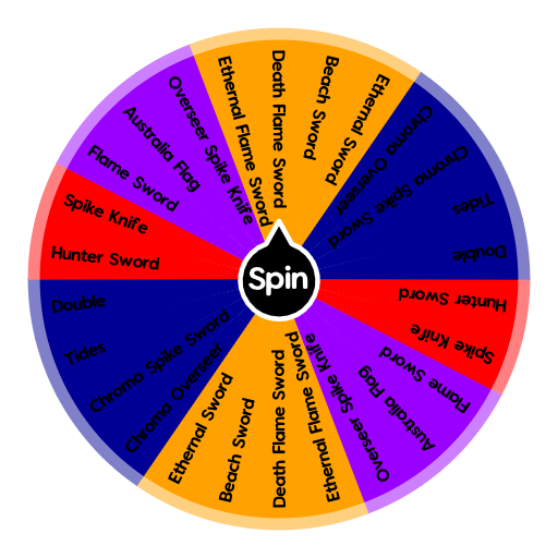 Blox Fruit Swords  Spin the Wheel - Random Picker