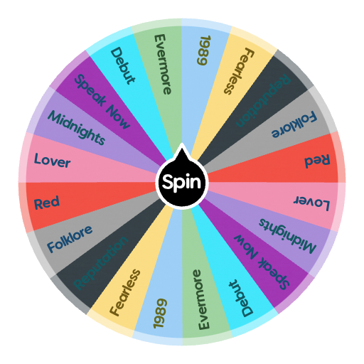 What Taylor Swift album are you!? | Spin the Wheel - Random Picker