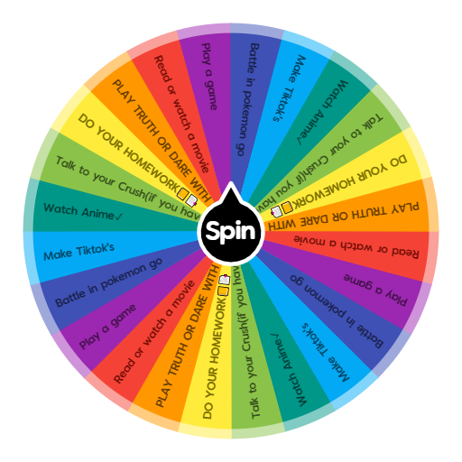 What to do? | Spin The Wheel App