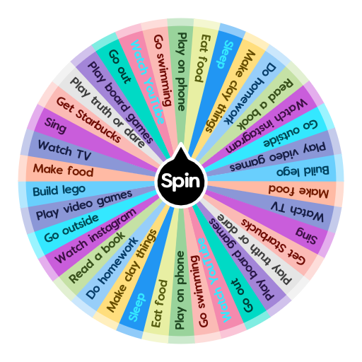 how to make a wheel of fortune spinner