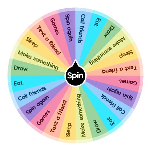 What to Do? | Spin the Wheel - Random Picker