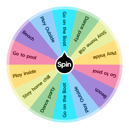 What To Do In Quarantine Spin The Wheel App