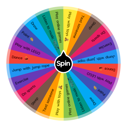 What to do stuck at home! | Spin the Wheel - Random Picker