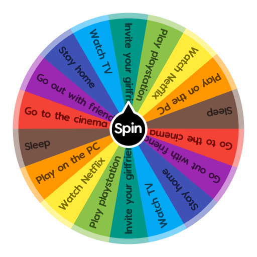 What to do this evening?? | Spin The Wheel App