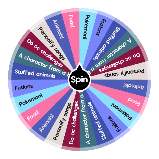 What to draw! Spin The Wheel App