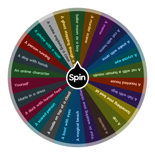 What to draw?! 🤗 | Spin the Wheel - Random Picker