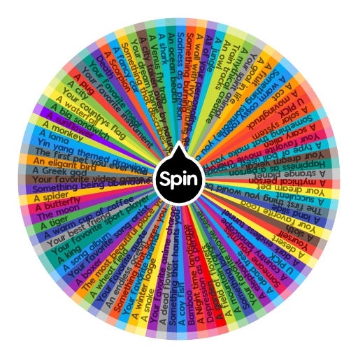 What to draw | Spin the Wheel - Random Picker