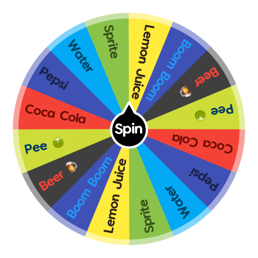 What to Drink  Spin the Wheel - Random Picker