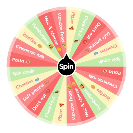 What to eat? | Spin The Wheel App