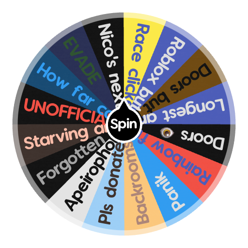 Rainbow Friends  Spin the Wheel - Random Picker