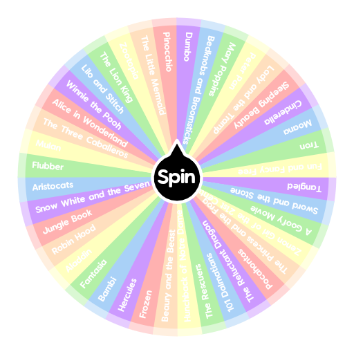 What To Watch On Disney Spin The Wheel App