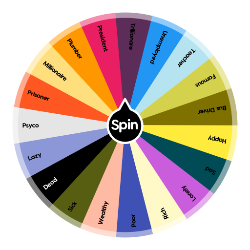 What Will You Be In 30 Years? | Spin the Wheel - Random Picker