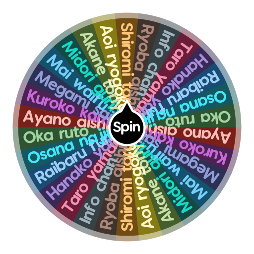 What yansim character to draw?(15) | Spin The Wheel App