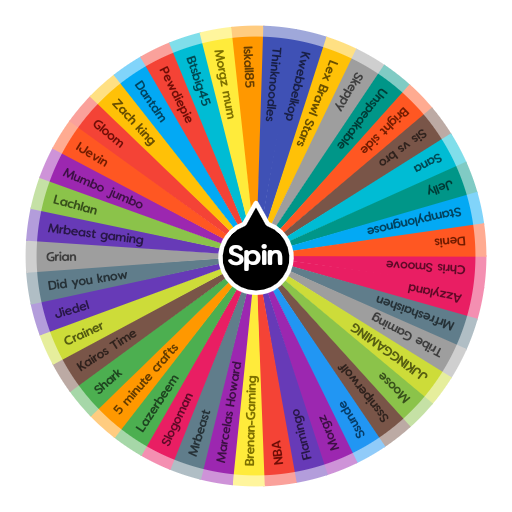 What Youtuber to subscribe to | Spin The Wheel App