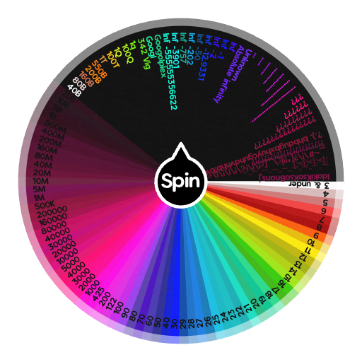 What's your age? | Spin The Wheel - Random Picker