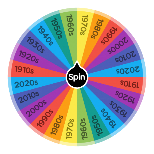 What's your decade | Spin the Wheel - Random Picker