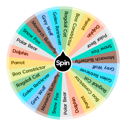 What's Your Spirit Animal? | Spin The Wheel - Random Picker