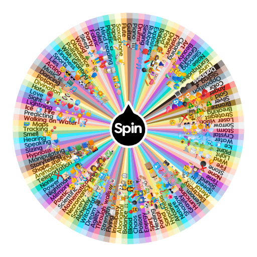 Superpowers!  Spin the Wheel - Random Picker