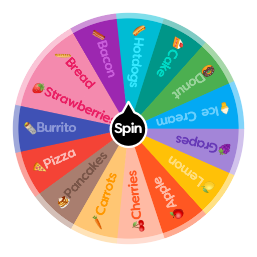 random food generator wheel