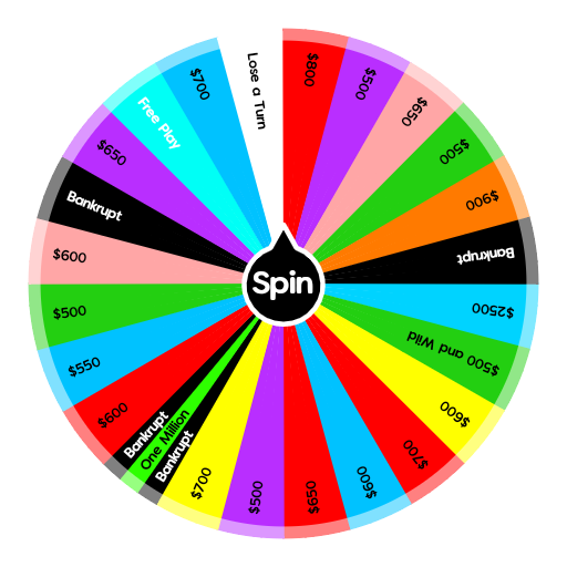 Wheel of Fortune (Round 1) | Spin The Wheel App