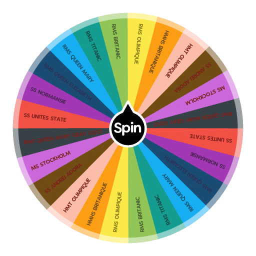 WHEEL OF SHIPS 🚢🚢🚢🚢🚢🚢🚢🚢🚢🚢🚢🚢🇺🇸🇬🇧🇮🇹🇫🇷 | Spin the Wheel - Random Picker