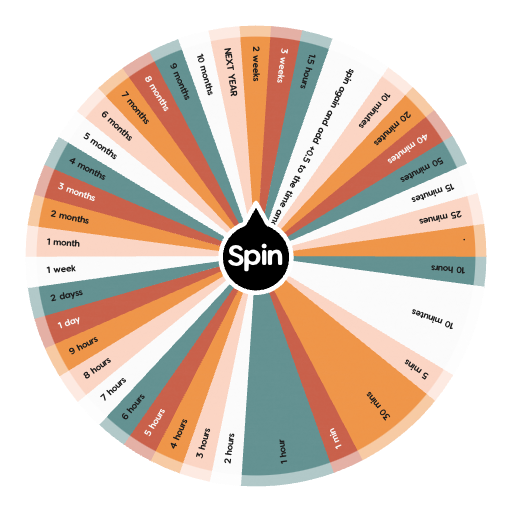 Wheel Of Time 🕰️ | Spin the Wheel - Random Picker