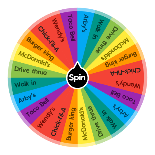 Where to eat | Spin The Wheel App